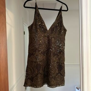 Free People Night Shimmers Dress